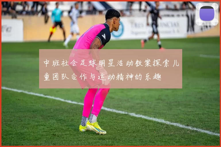 中班社会足球明星活动教案探索儿童团队合作与运动精神的乐趣