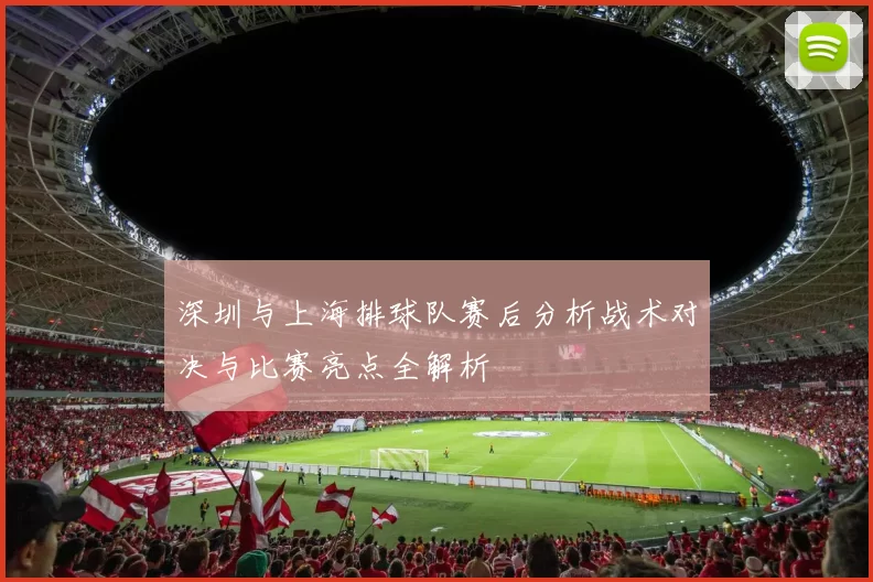 深圳与上海排球队赛后分析战术对决与比赛亮点全解析